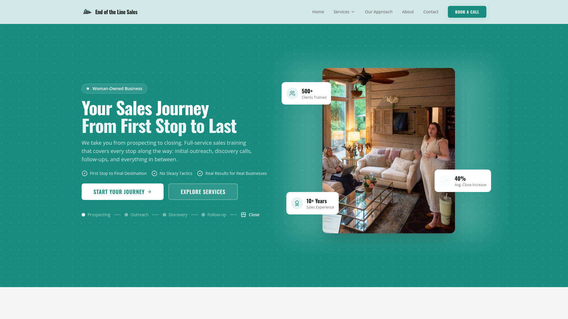 End of the Line Sales, Your Sales Journey From First Stop to Last