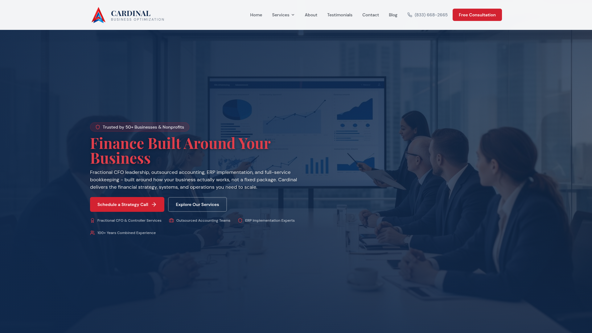 Cardinal Business Optimization, Finance Built Around Your Business